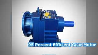 High Efficiency Helical Bevel Gear Motor 95 Percent Power